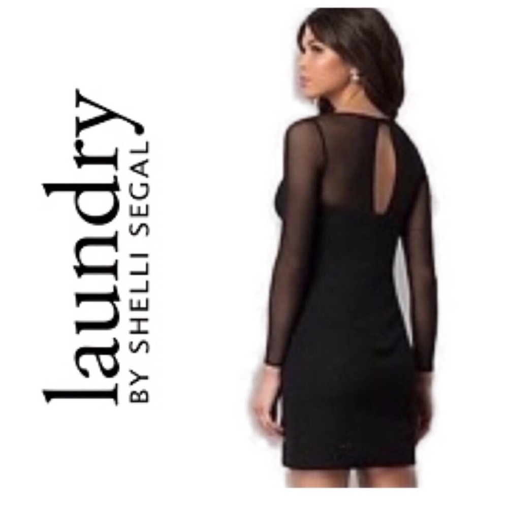 Laundry by Shelli little black dress  6P
